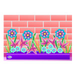 Sunny side of the garden poster posters