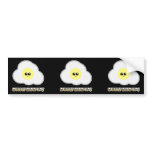 Sunny Side Up Kawaii Egg Bumper Sticker