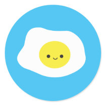 Sunny Side Up Round Sticker