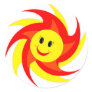 Sunny Smiley Face Stickers