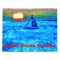 Sunny South Florida Calendar