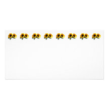 Sunny Sunflowers Picture Card