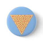 Sunny Triangle Knot Round Button