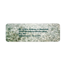 Sunny Water Avery Label