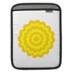 Sunny yellow flower. iPad sleeves