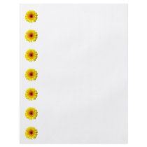 Sunny Yellow Gerbera Daisy Flyer Design