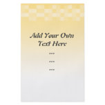 Sunny yellow pattern, squares design. flyers