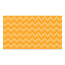 Sunny Yellow Zig Zag Pattern. Business Cards