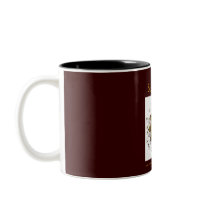 Sunnycomb - Black Two Tone Mug (chocolate brown) by noobeegin Sunnycomb - Black Two Tone Mug (chocolate brown)