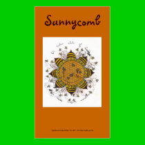Sunnycomb Series #3 business cards by littlebitofsunshine Sunnycomb Series #3 business cards