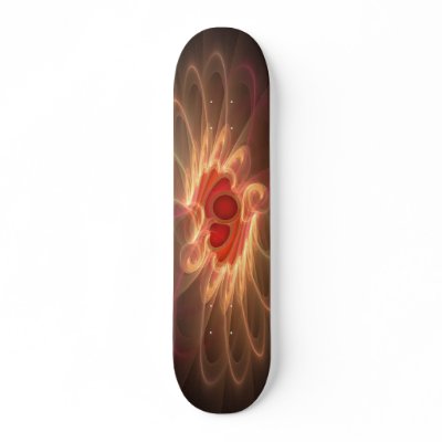'Sunny's Flame' skateboard deck by SBricker