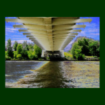 Sunnyside Beach Bridge - Feeling the waves and sha posters by doonagiri Sunnyside Beach Bridge - Feeling the waves and sha posters