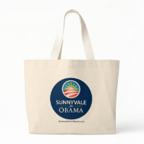 Sunnyvale for Obama Tote Bag