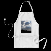 Sunrays breaking through aprons