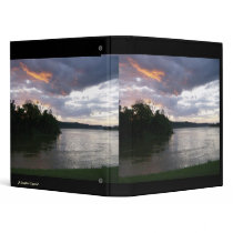 Sunrise Along Ohio River Valley Binder by allthingsnatural Sunrise Along Ohio River Valley Binder