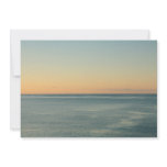 Sunrise and serene ocean personalized announcement