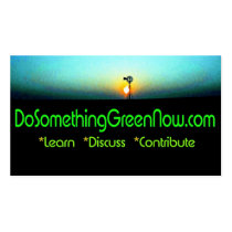 Sunrise and Windmill business cards by DoSomethingGreenNow Sunrise and Windmill business cards