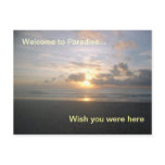 Sunrise at Cocoa Beach, Florida postcards