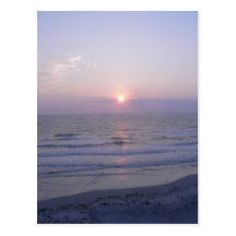 sunrise at daytona beach post cards