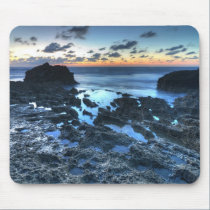Sunrise at Dor beach mousepads