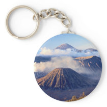 Sunrise at Mount Bromo, Java, Indonesia Keychains
