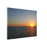 Sunrise at Sea Canvas Print
