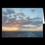 Sunrise at Sea Card
