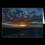 Sunrise at Sea Card