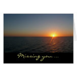 Sunrise at Sea Card