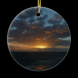 Sunrise at Sea Ornament