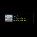 Sunrise at Sea Return Address Label