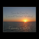 Sunrise at Sea Save the Date Postcard