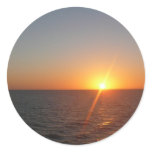 Sunrise at Sea Sticker