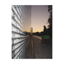 Sunrise at Vietnam Veterans Memorial postcards by journeyamerica Sunrise at Vietnam Veterans Memorial postcards