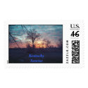Sunrise at Waxing Moon Farm postage by Tonysexton Sunrise at Waxing Moon Farm postage