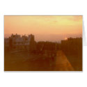 "Sunrise, Avenue Marceau, Paris" cards