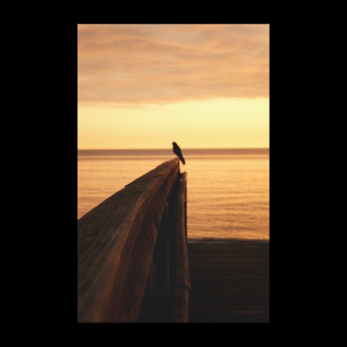 Sunrise Bird Canvas Print