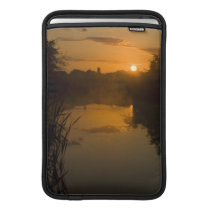 Sunrise by a lake MacBook air sleeve