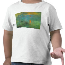 Sunrise by Claude Monet Tee Shirts