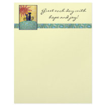 Sunrise Cats Stationary Letterhead by teachergurrl Sunrise Cats Stationary Letterhead