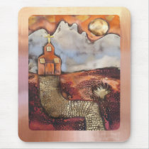 Sunrise church By Sheri Kerr Mousepad