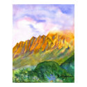 Sunrise Cliffs Kauai Print and Poster