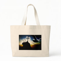 Sunrise Cross Canvas Bags