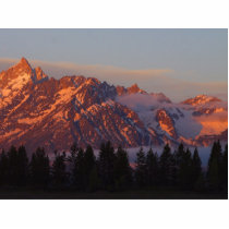 Sunrise From Colter Bay photo sculptures by lifesphere Sunrise From Colter Bay photo sculptures