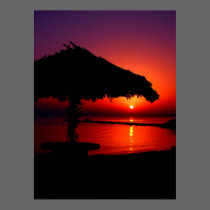 Sunrise from Hut posters