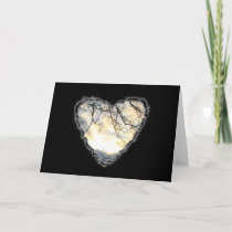 Sunrise Heart Valentine Romance Love Card