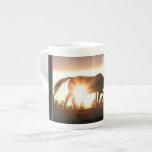 Sunrise Horse Porcelain Mug