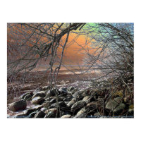 SUNRISE ICE-SCAPE print