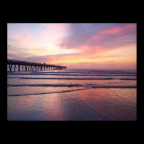 Sunrise in August Poster posters