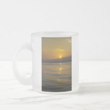 Sunrise in Bali island Mug